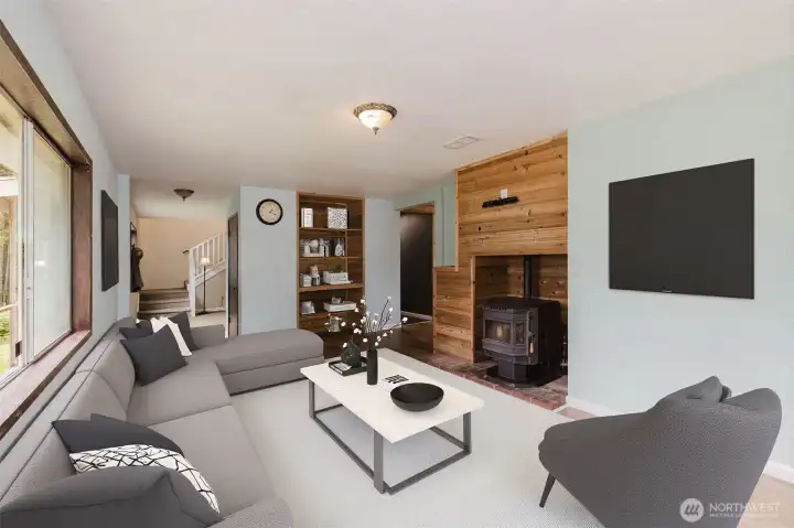 Virtually Staged Living Room Virtually Staged Living Room
