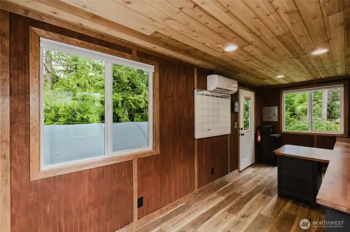 Whether you're an entrepreneur, collector, craftsman, or simply need room to spread out, this functional lower property area is ready to accommodate your vision. Whether you're an entrepreneur, collector, craftsman, or simply need room to spread out, this functional lower property area is ready to accommodate your vision.