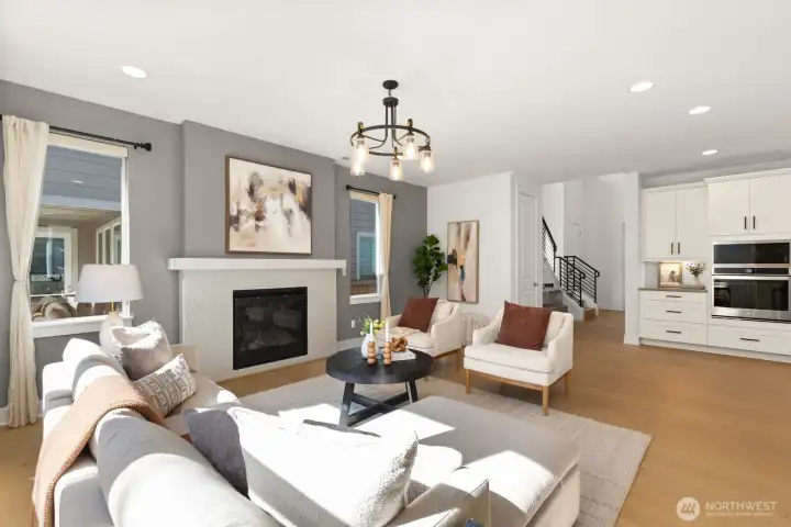 Gas fireplace Gas fireplace