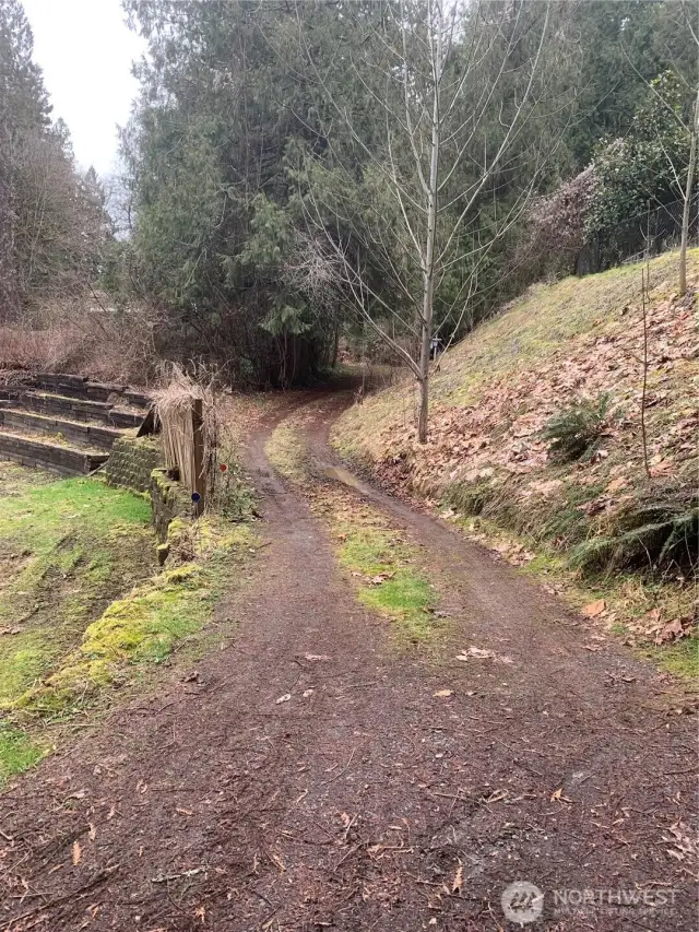 Driveway to property via easement