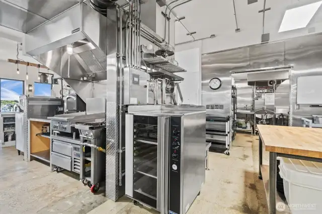 Efficient layout with room for movement and lots of storage.