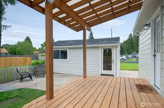 220 sq ft Converted living space w/utility room