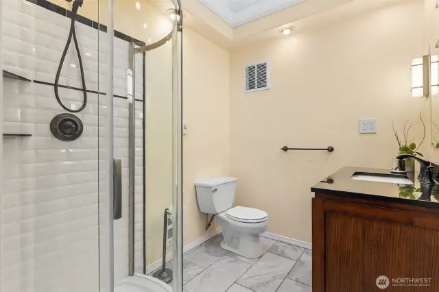 Bath attached to second bedroom