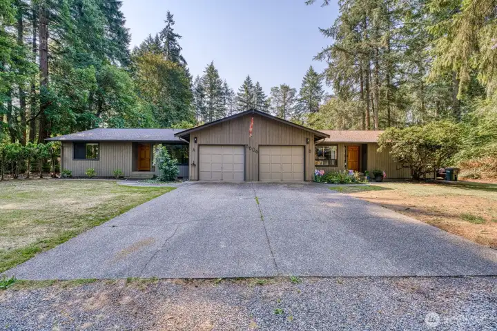 Unit A is vacant and remodeled, Unit B has tenants.