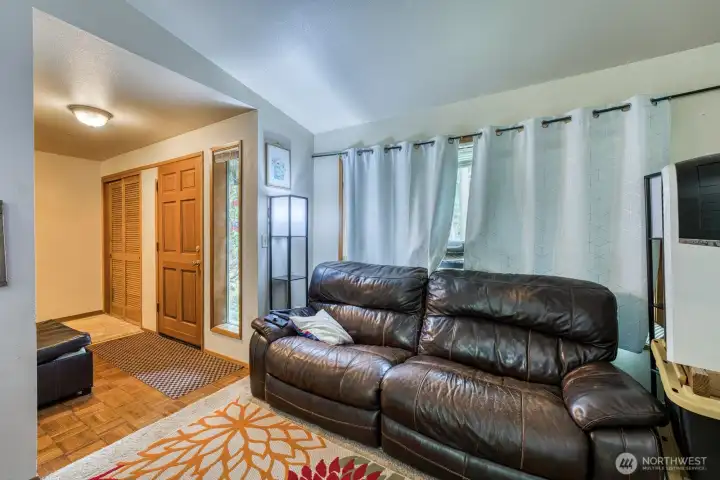Unit B Entry to Living Room