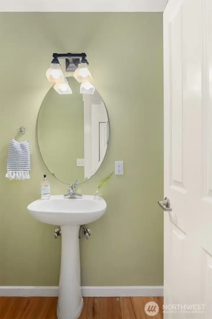 Powder Room on Main Floor