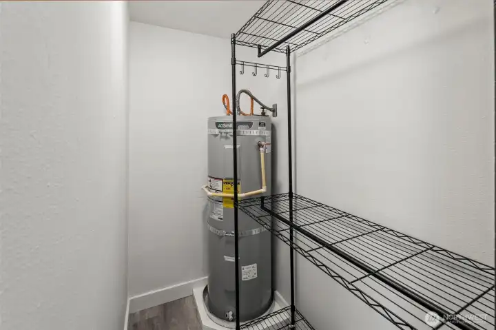 Primary closet