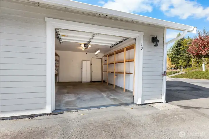 Private One Car Garage & One Reserved Outdoor Parking Space