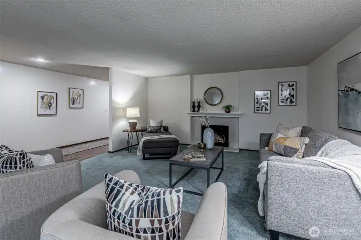 Another shot of beautiful living room