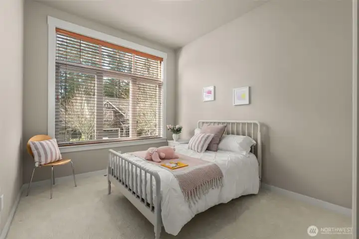 Upper level bedroom.