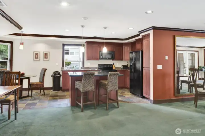 THE space when you don't have room in your unit for a large crowd!