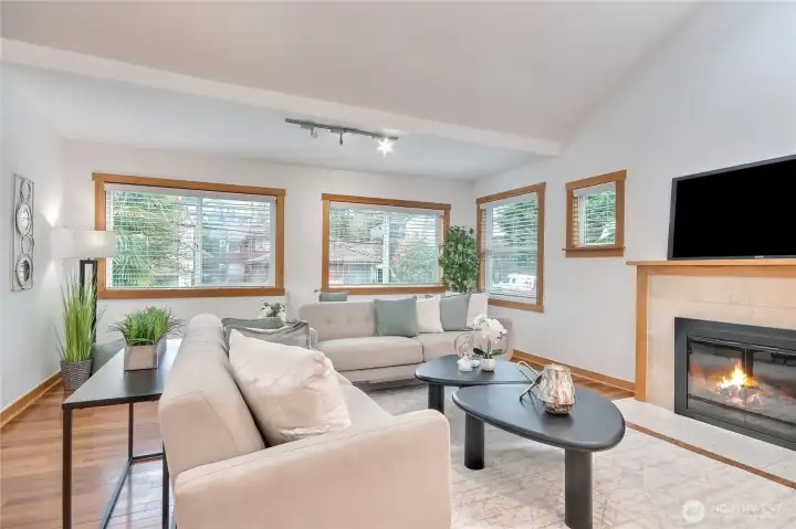 Gas Fireplace for added ambience