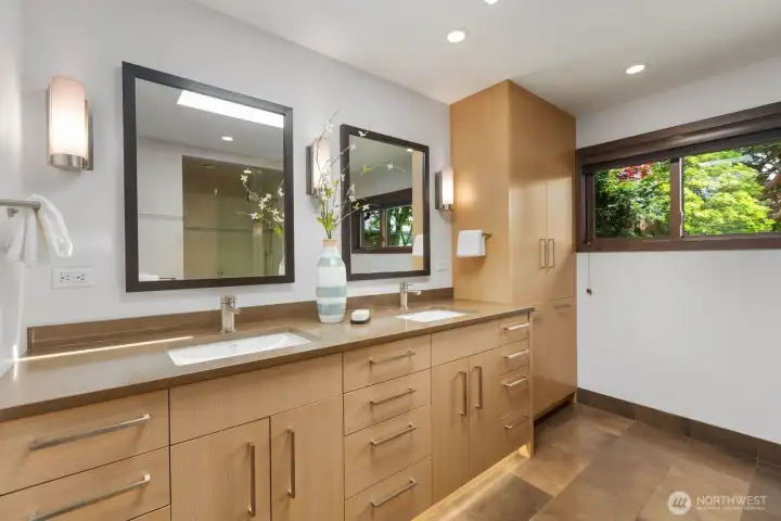 Main floor primary bathroom