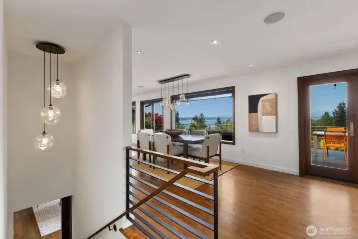 Custom designed light fixtures