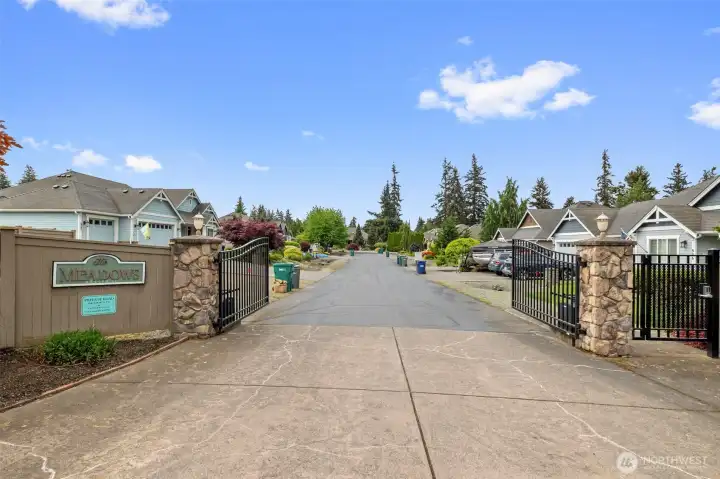 Welcome to The Meadows, a gated community in the heart of Camano Island, the no ferry island.