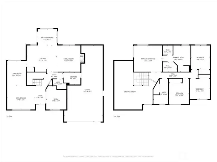 Builder's floorplan.