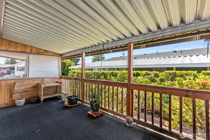 Covered Deck
