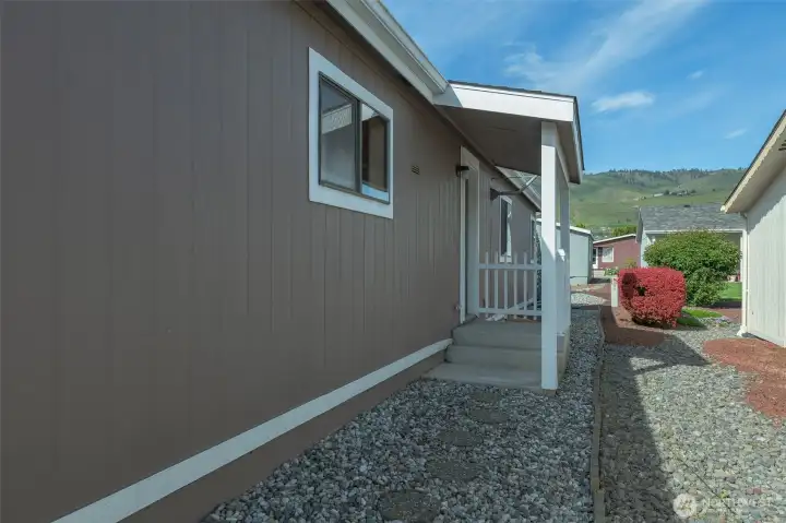 Rear door leads into laundry Rm. Rear door leads into laundry Rm.