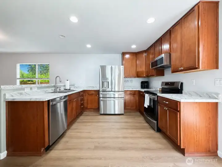 New counter tops.