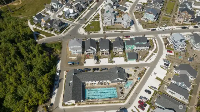 The new outdoor pool and gym is just 1 block away!