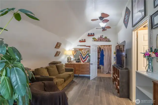Living room area in Loft