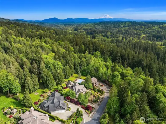 Take in the beauty of Tiger Mountain on your drive in and out of the small gated community. Hiking, biking, horseback riding and paragliding escape await you, just minutes away!