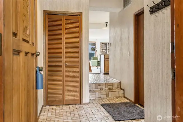 Main floor Front door entry.