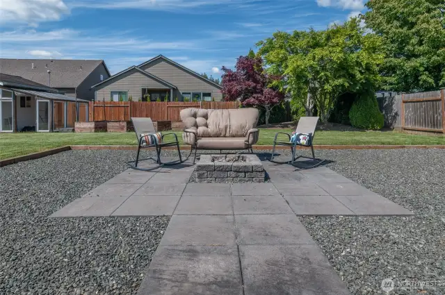 Enjoy the firepit