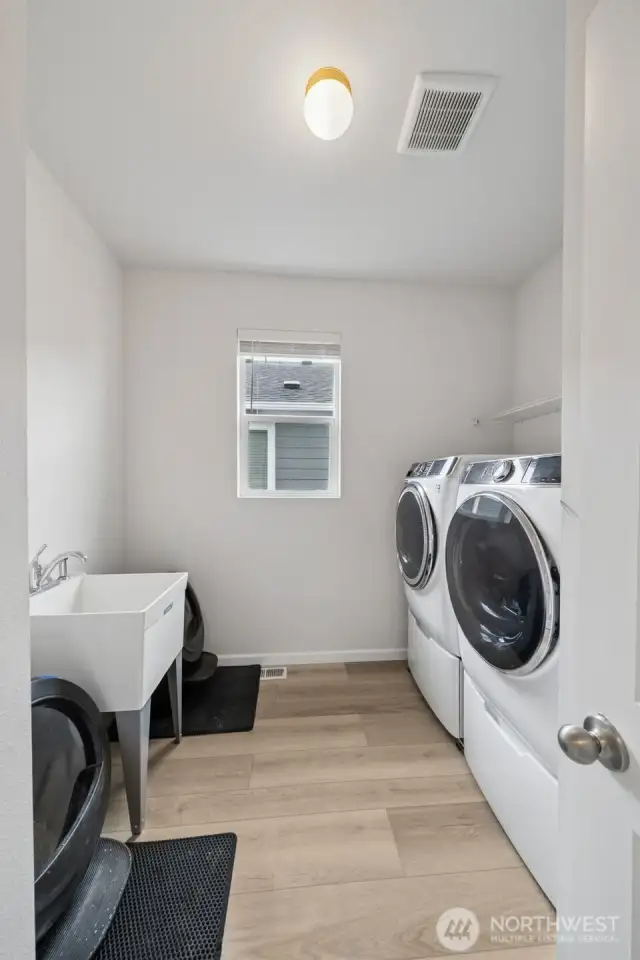 Large laundry room