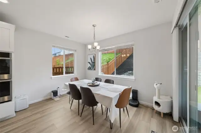 Large dining area
