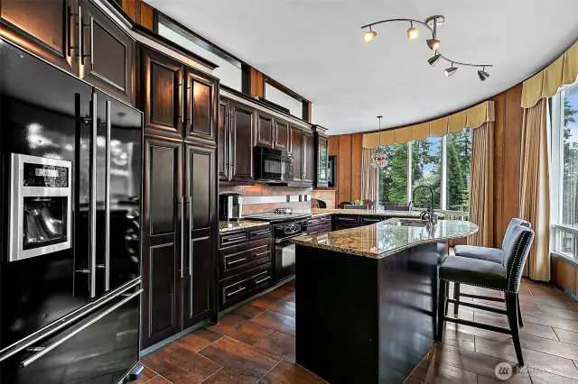 Remodeled kitchen