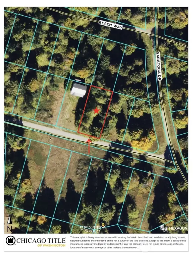 Aerial map