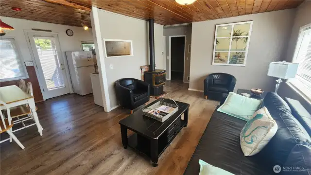 Living room for relaxing or entertaining
