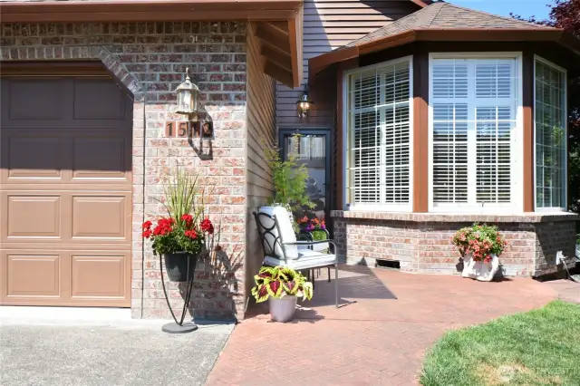 Brick Front Entrance