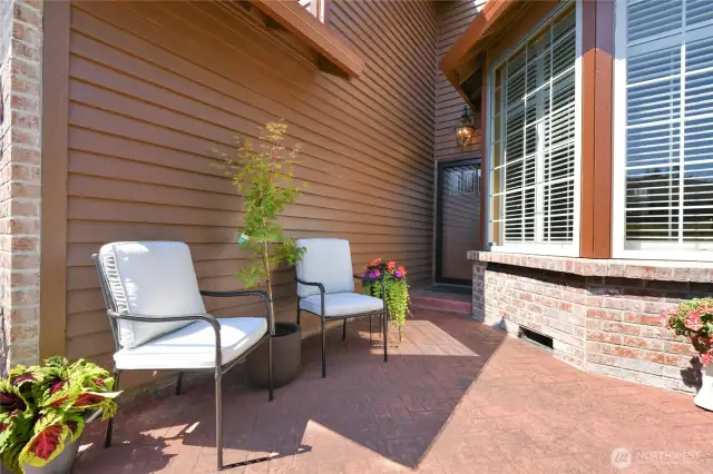 Inviting Front Entrance
