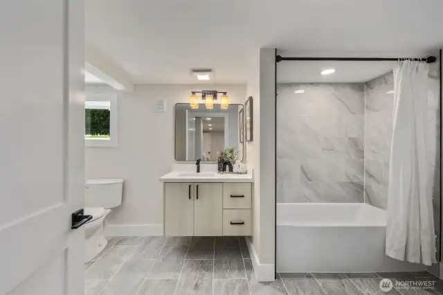 Lower Level Full Bathroom