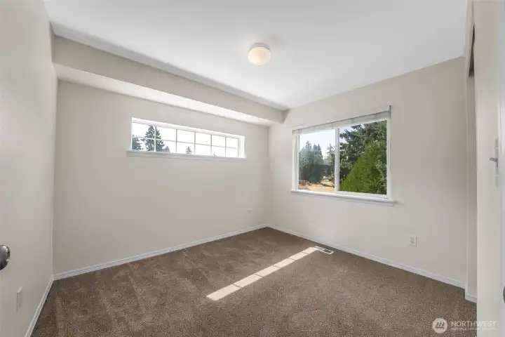 4th bedroom for office, gym, or flex space.
