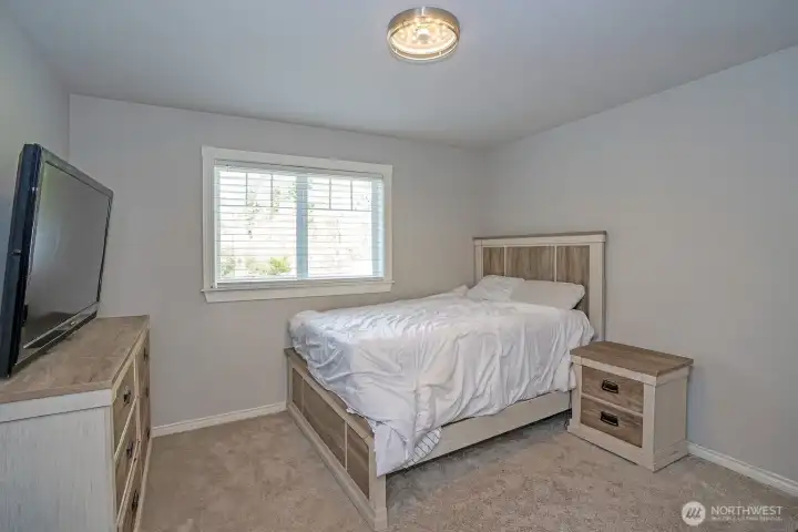 Upstairs second guest suite provides privacy and relaxation