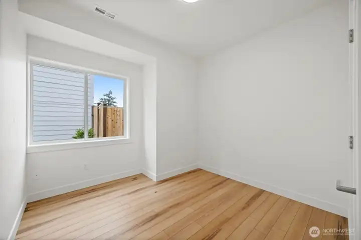 Looking across the second bedroom.
