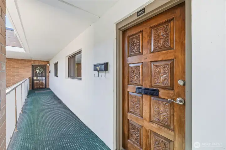 Unit #502 Front Door