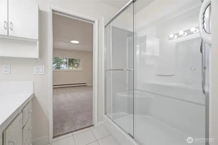 Updated primary ensuite bath