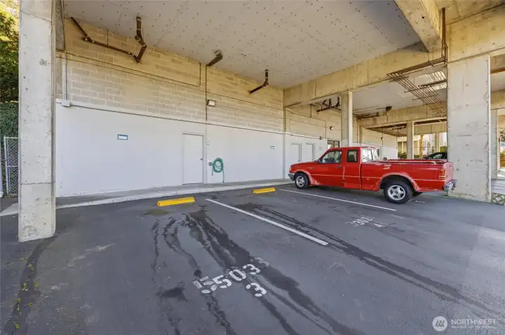 One Covered Assigned Parking Space + Additional Assigned Uncovered Parking Space