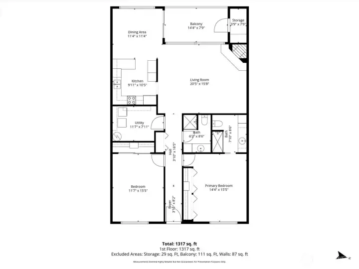 Unit #502 Floorplan