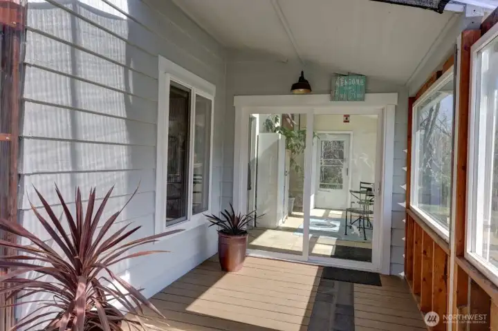 Entry into your Sun Room