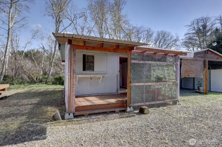 Hobby Shed w/ covered porch