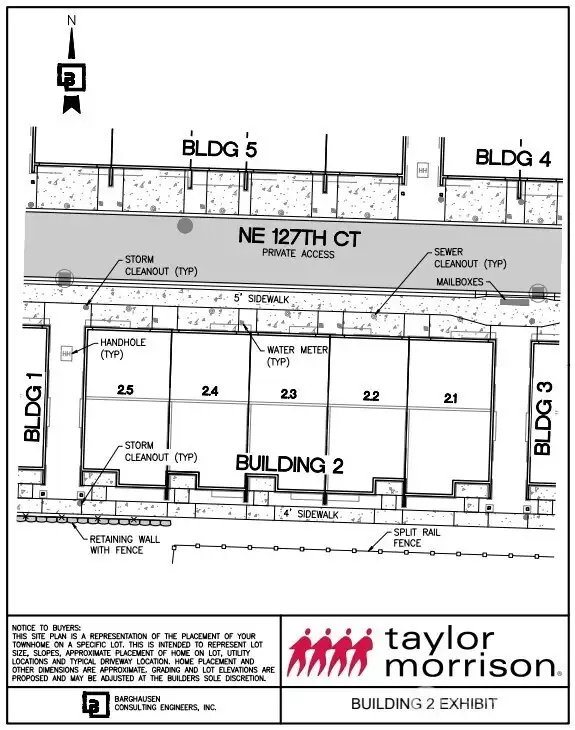 13209 NE 127th Court Unit D Preliminary Plot Plan