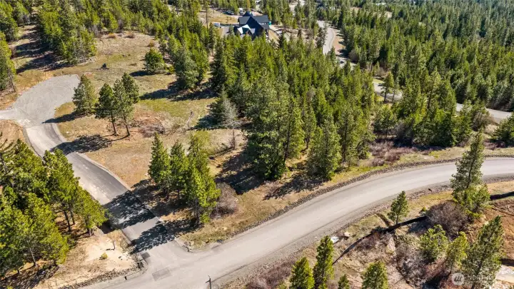 Aerial of Lot 80, Corner of Forest Ridge Dr & Eagle Ridge Dr.