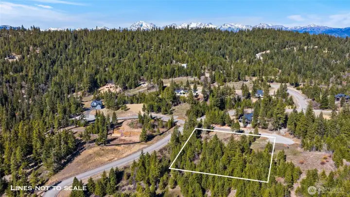 Northern View of property