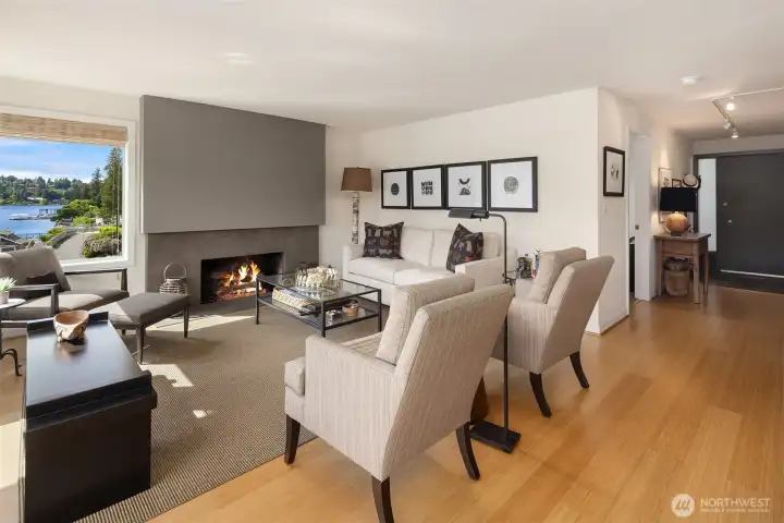 Light filled living room. Light filled living room.
