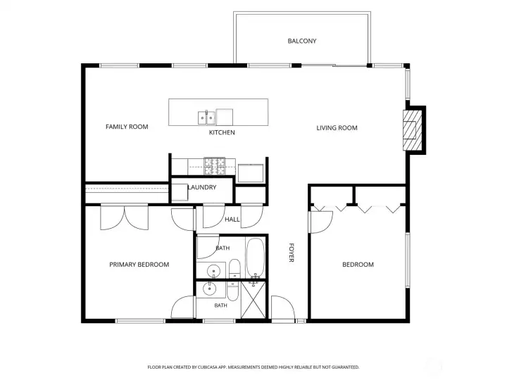 Floorplan of unit. Floorplan of unit.